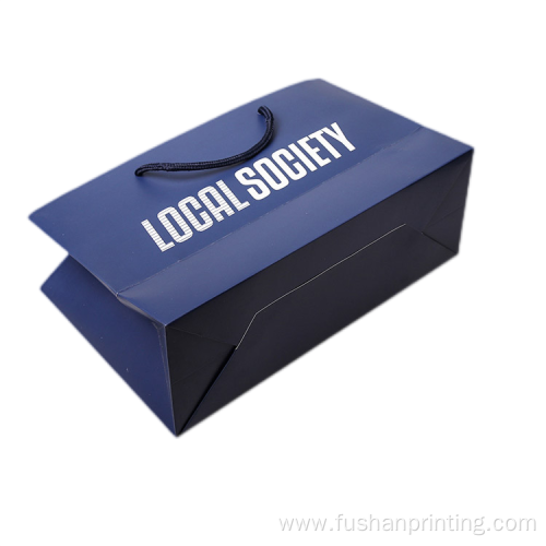 Luxury Full Customized Shopping Clothing Shoe Paper Bag